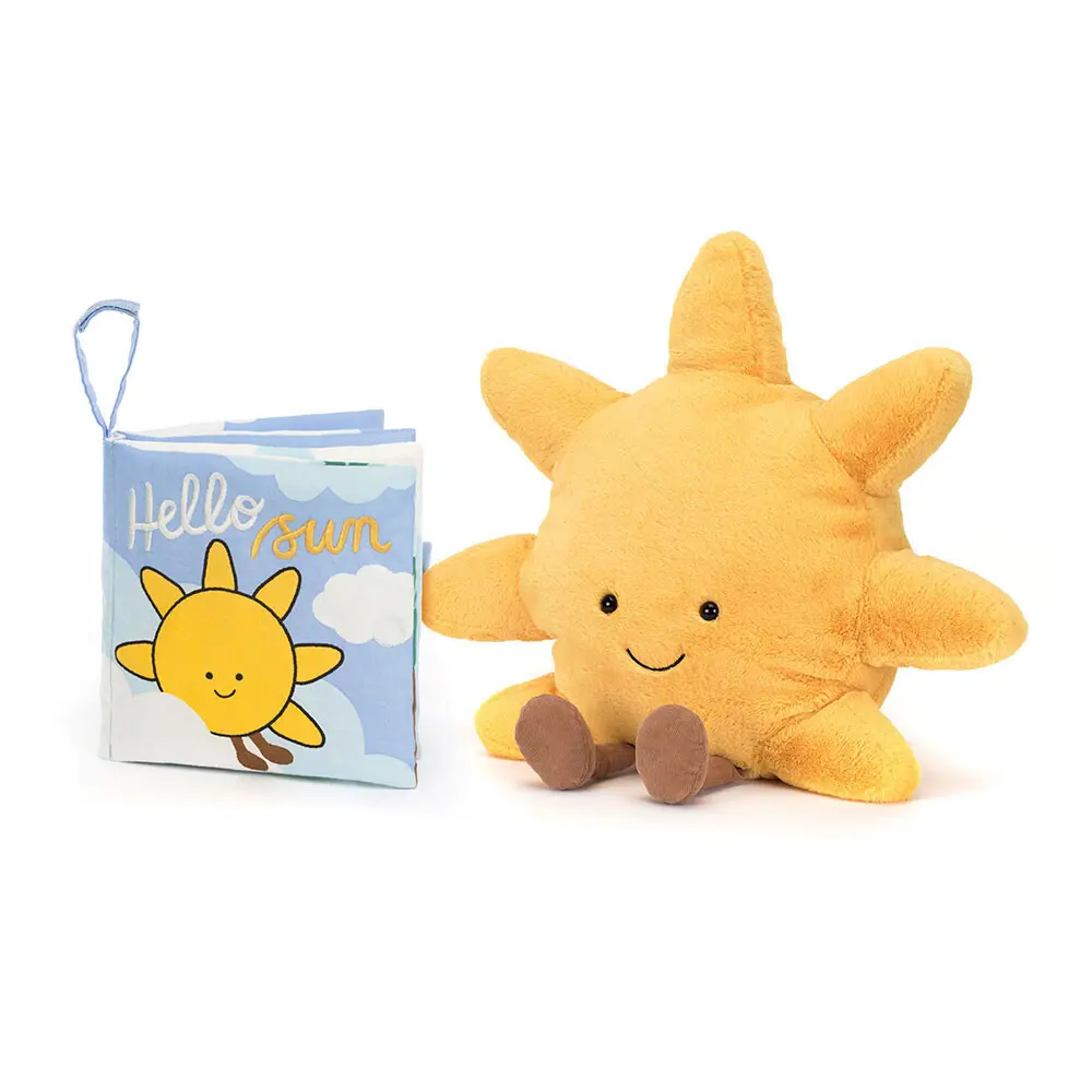 Hello Sun Fabric Book & Amuseables Sun Medium